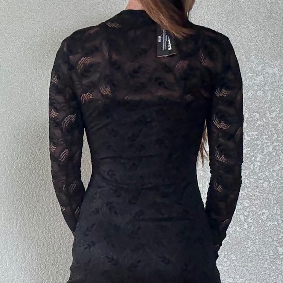 Steven Madden Black Lace Dress - Picture 5 of 5